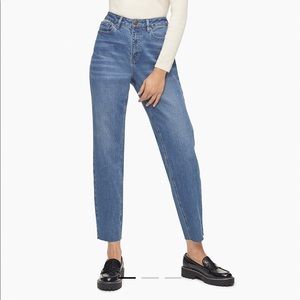 Light Blue Mid Rise Repreve® Mom Jeans 90’s Fit